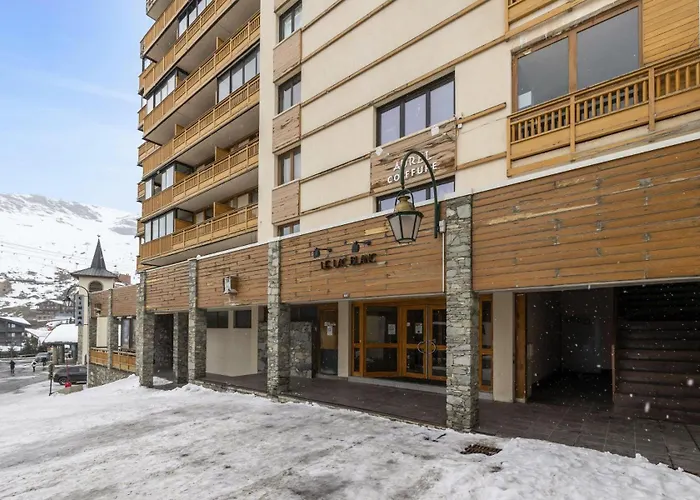 Blanc - Location: Pour 4 Personnes Oriente Sud Ouest Blanc Mae-9050 * Val Thorens